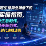 AI搞定生意商业场景下的AI实操指南，开启新生意时代，重构增长新范式，解锁AI时代决胜法则【文档】-网创在线