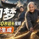 （20112期）即梦挑战180秒超长视频！一键生成3分钟电影？完整制作流程详细分享！-网创在线