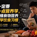 付费文章：男人一定要学习一点营养学，学会看懂食物营养建立科学饮食习惯-网创在线