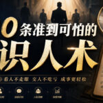 付费文章：10条准到可怕的识人术-网创在线