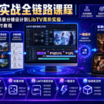 AI短剧实战全链路课程｜从脚本创作、人设场景分镜设计到LibTV高阶实操、一键成片标准化交付教程-网创在线