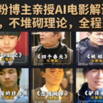 抖音30W粉博主亲授AI电影解说精选独家文案课，不堆砌理论，全程落地干货-网创在线
