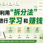 付费文章：如何利用“拆分法”进行学习和賺钱？-网创在线