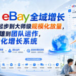 2026 eBay全域增长，从0基础起步到大师级规模化放量，从个人英雄到团队运作，建立自动化增长系统-网创在线