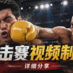 （20108期）电影级拳击赛怎么做？AI重拳对决视频完整制作流程｜详细分享-网创在线