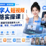 AI数字人短视频全链路实操课｜从0到1搭建可变现数字人IP，批量产出口播、带货、Vlog爆款视频-网创在线