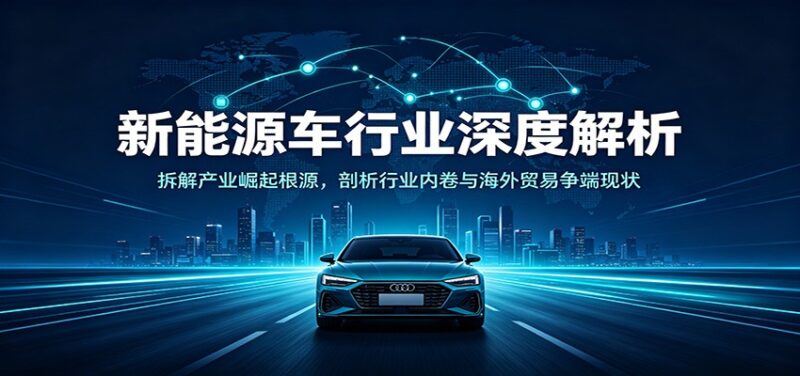 新能源车行业深度解析:拆解产业崛起根源,剖析行业内卷与海外贸易争端现状-网创在线