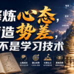 付费文章：修炼心态，营造势差，而不是学习技术-网创在线