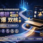 （19804期）2026拼多多AI智创+利润爆破双核特训营-更新：拆解2026年7月最新玩法，0-1打爆SOP-网创在线