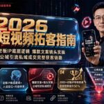 2026企业短视频拓客指南：聚焦老板IP底层逻辑，爆款文案镜头实操，打通公域引流私域成交完整获客链路-网创在线