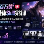 （20172期）抖音百万赞漫剧智能体Skill实战课：从小说转剧本、人物场景提取到AI智能分镜，搭建漫剧完整工作流-网创在线