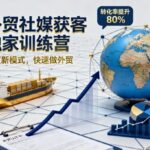 外贸社媒获客独家训练营，外贸新模式，快速做外贸(更新26年07月27日)-网创在线