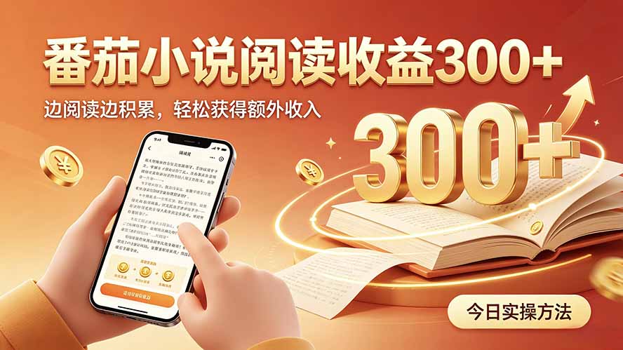 图片[1]-全自动番茄挂机玩法，日入300+，操作门槛低，一台电脑即可开展