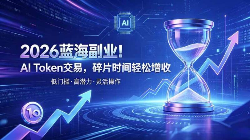 （19997期）AI Token算力赛道！普通人可入局的数字副业-网创在线