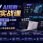 LibTV AI短剧进阶实战课，搭建一套成熟标准化AI短剧制作工作流，带你从素材创作走向专业镜头叙事-网创在线