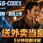GPT-5.6 Codex+Higgsfield MCP：一条指令生成5分钟短剧并自动上传YouTube（油管）-网创在线