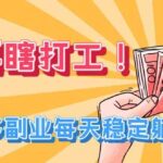 （19736期）别再瞎打工！小程序副业每天稳定躺赚200+-网创在线