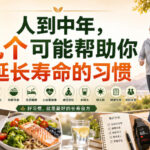付费文章：人到中年，九个可能帮助你延长寿命的习惯-网创在线