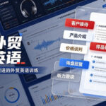 真实外贸展会英语，广交会外贸口语听力突击课程【音频】-网创在线
