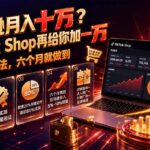 亚马逊月入十万？TikTok Shop再给你加一万——这套五步法，六个月就做到【原创双语字幕】-网创在线