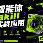 智能体skill实战应用，为寻求利用智能体进行工作提效的人打造，案例演示，纯实战课-网创在线
