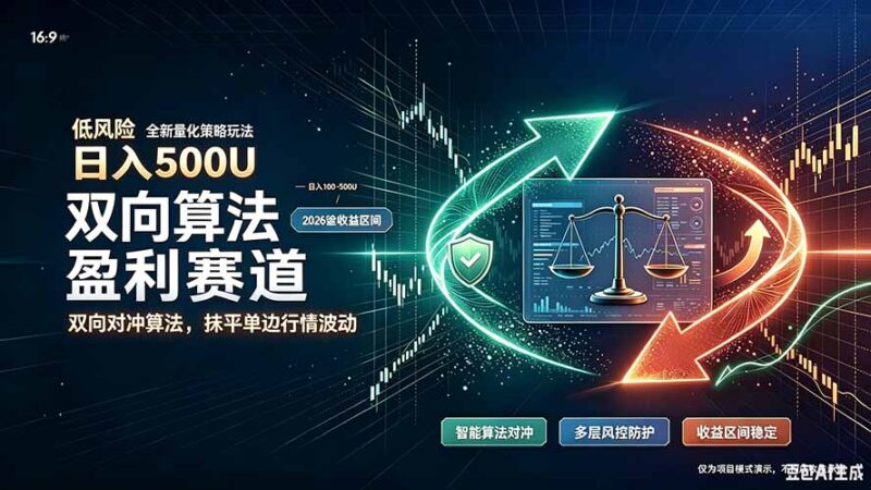 算法对冲/EA量化,日入500刀,躺着赚钱!你把它当做“自动提款机”,它把你就爆了-网创在线