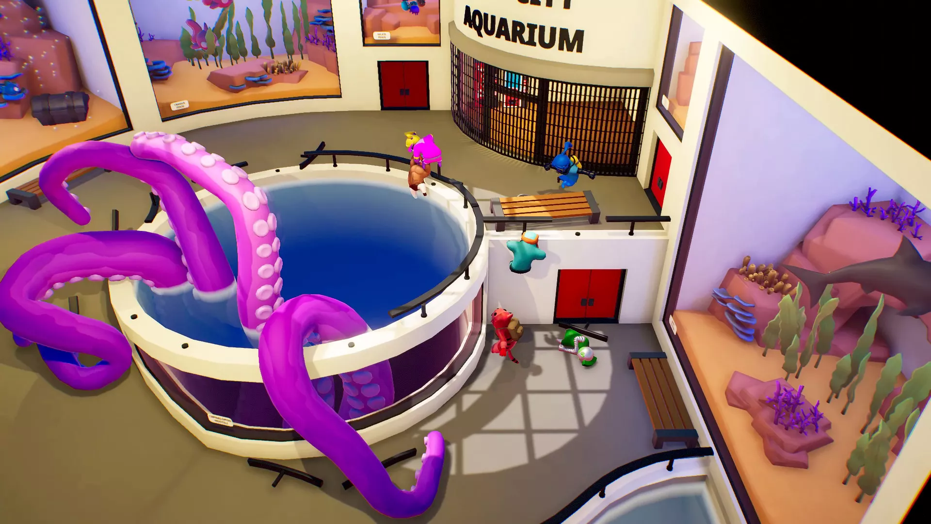 《萌萌小人大乱斗 Gang Beasts》Switch中文版NSZ下载 – 含1.28.0补丁 - 网创在线