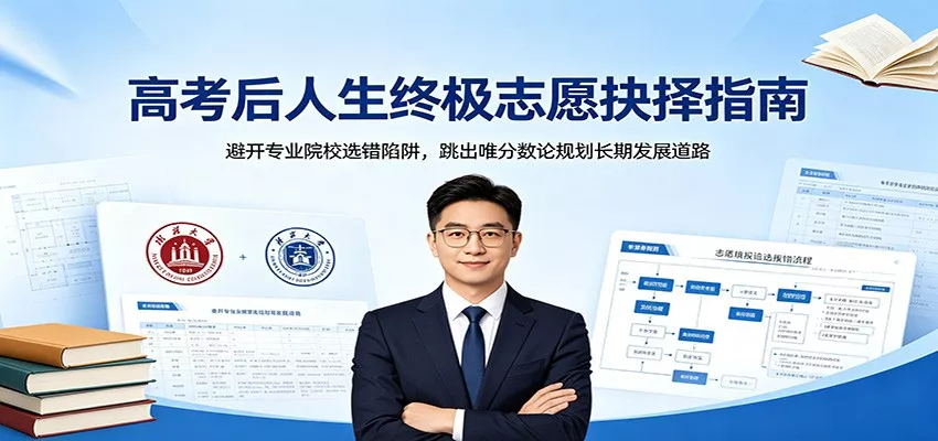 高考后人生终极志愿抉择指南：避开专业院校选错陷阱，跳出唯分数论规划长期发展道路 - 网创在线