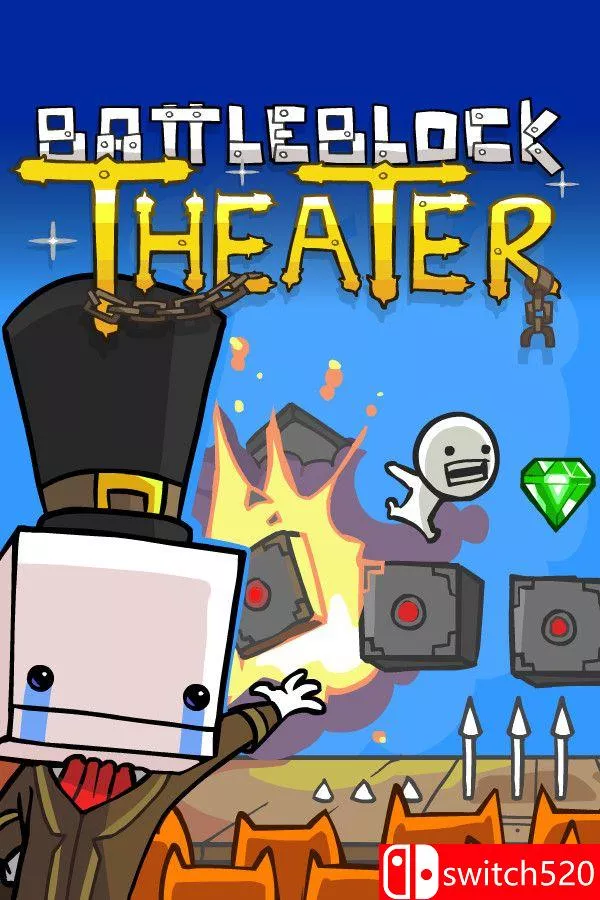 《战斗砖块剧场（BattleBlock Theater）》官方中文 生活质量重制版 [中文/繁体/英文/日语] - 网创在线