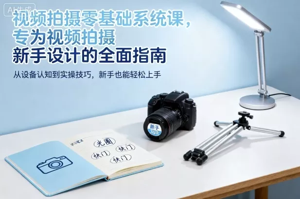 视频拍摄零基础系统课，专为视频拍摄新手设计的全面指南 - 网创在线