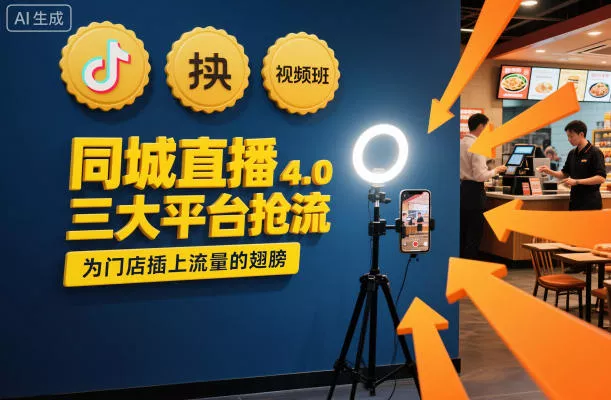 同城直播实操班4.0，三大平台抢流，为门店插上流量的翅膀 - 网创在线