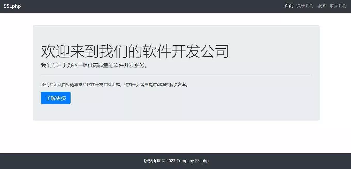 软件开发介绍页源码多用途 - 网创在线