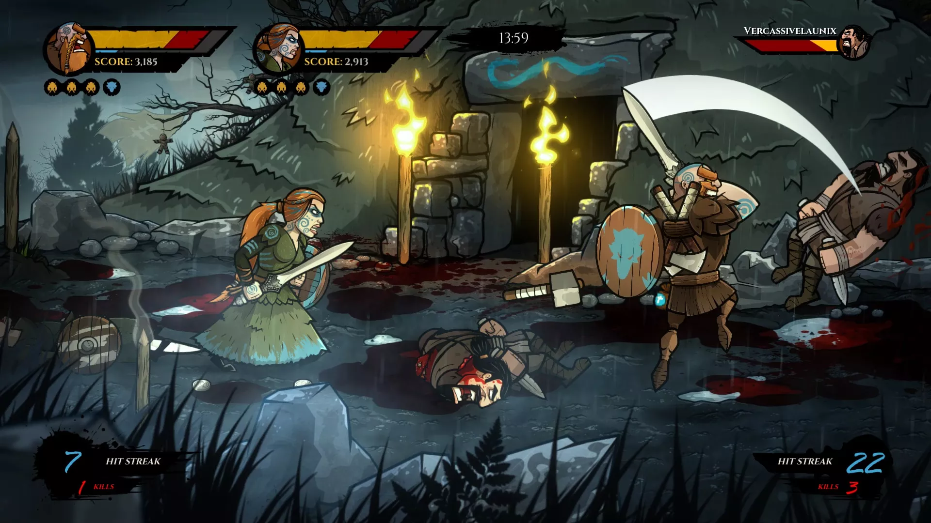 《狼刃 Wulverblade》Switch中文版NSP下载 – 含1.3.0补丁 - 网创在线