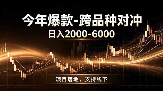 全新跨品种对冲模式上线！日稳定盈利 2000-6000，合规长久可批量放大 - 网创在线