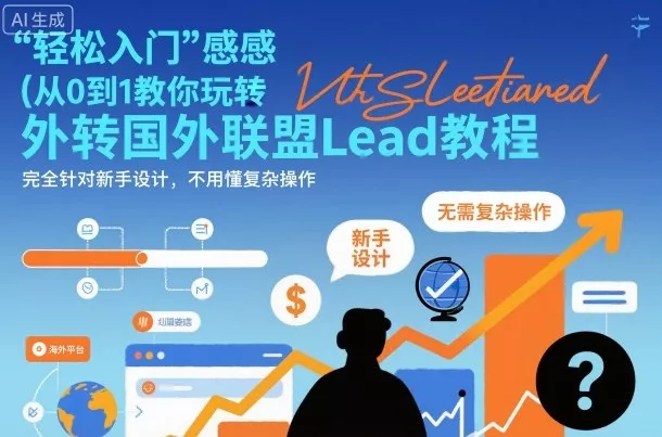国外联盟賺美刀项目，从0到1教你玩转国外联盟Lead教程，纯新手可操作性100% - 网创在线