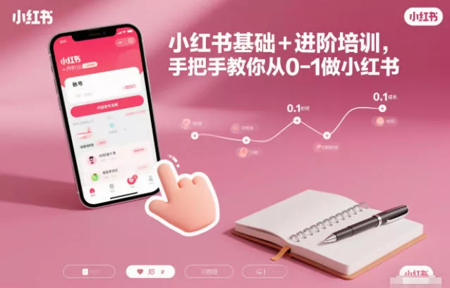 小红书基础+进阶培训，手把手教你从0-1做小红书 - 网创在线