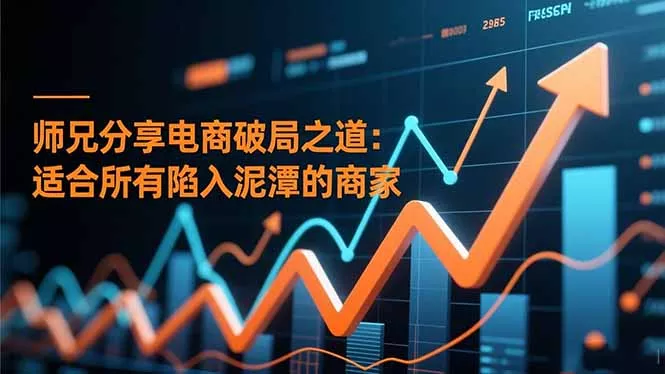 师兄分享电商破局之道：适合所有陷入泥潭的商家 - 网创在线