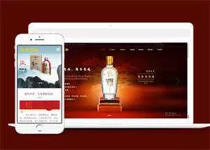 酒业包装设计类网站前端模板下载 - 网创在线