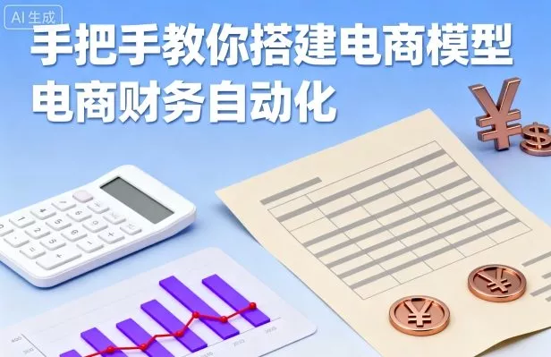 手把手教你搭建电商模型-电商财务自动化 - 网创在线