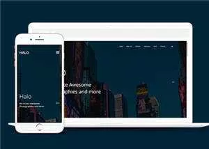 简洁创意动态记录响应式网站模板下载 - 网创在线