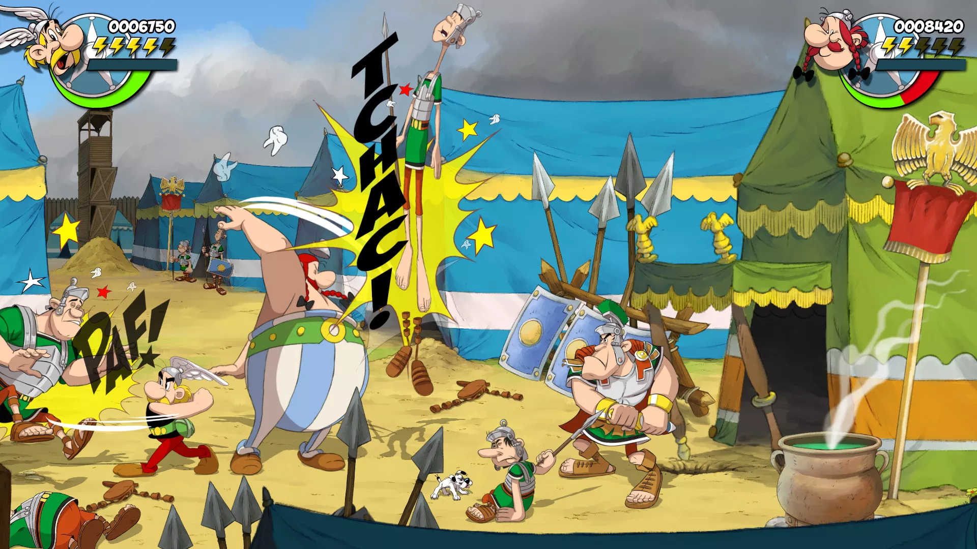 《幻想新国度：全扇飞 Asterix and Obelix Slap Them All》Switch NSZ下载 - 网创在线