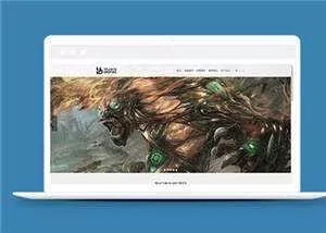 动漫设计工作室网站源码模板下载 - 网创在线