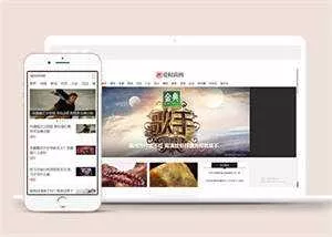 新闻资讯时尚杂志类网站模板源码 - 网创在线