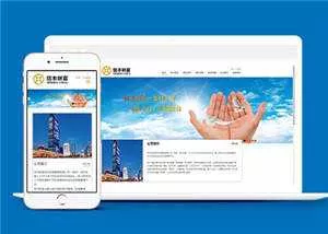 大气财富管理企业网站模板源码下载 - 网创在线