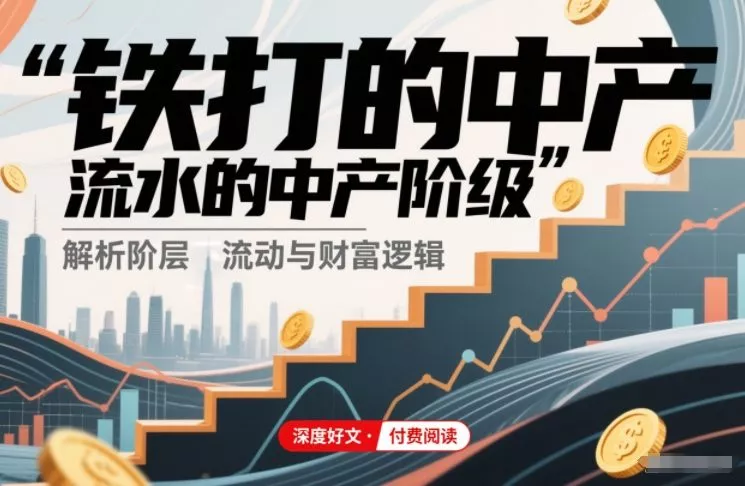 付费文章:铁打的中产,流水的中产阶级 付费文章:铁打的中产,流水的中产阶级