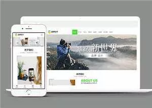 响应式品牌广告设计公司网站前端模板 - 网创在线