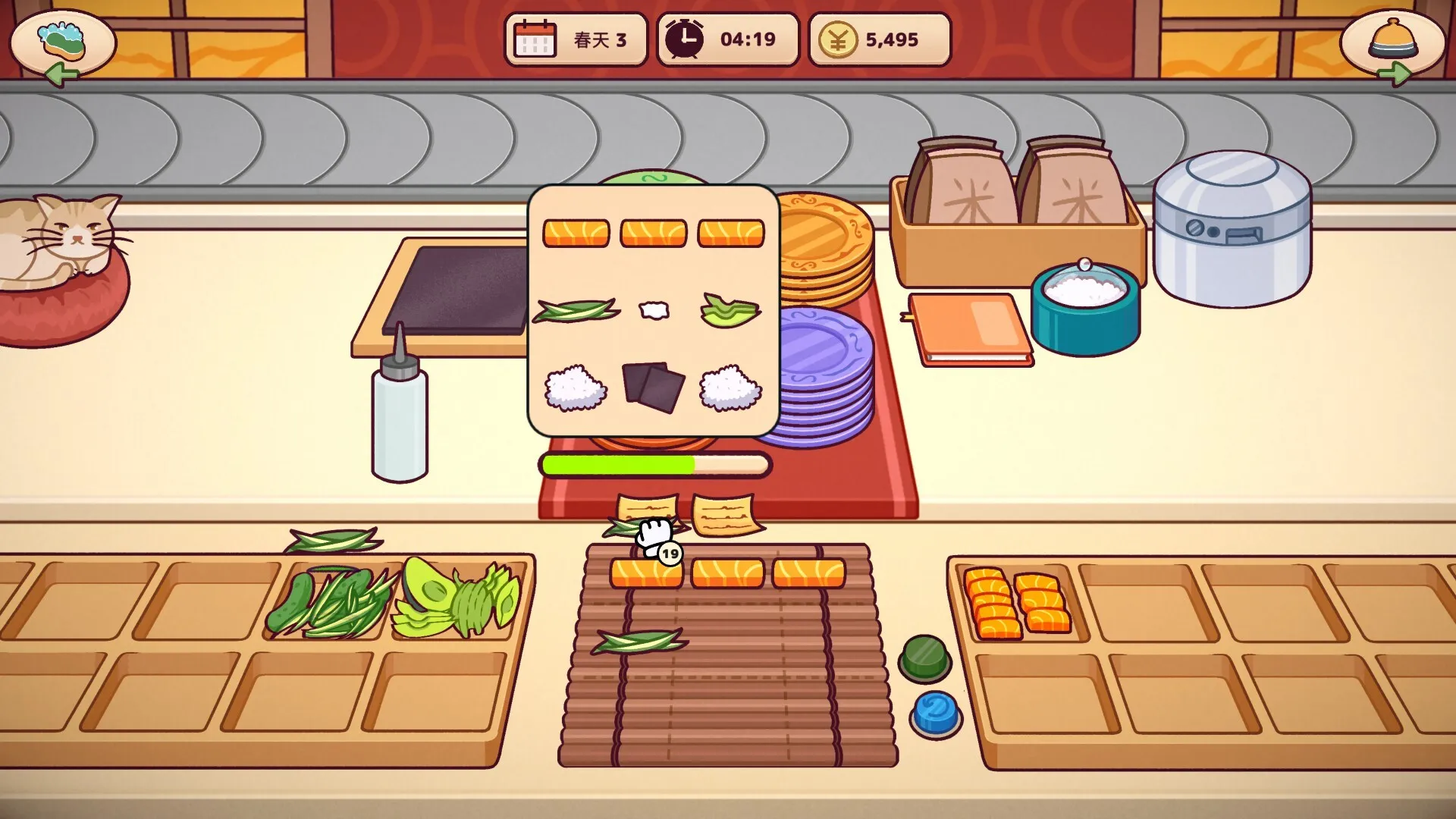美味回转寿司店模拟器/Ugoku Sushi Bar 新游发布 - 网创在线