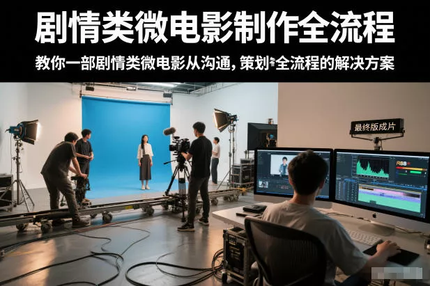 剧情类微电影制作全流程，教你一部剧情类微电影从沟通，策划到拍摄制作全流程的解决方案 - 网创在线