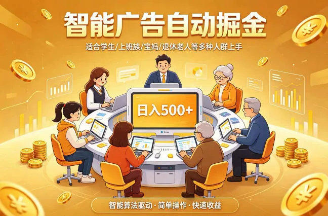2026年最好做的项目：自动掘金项目，小白轻易上手，单日轻松收入500+【揭秘】 - 网创在线