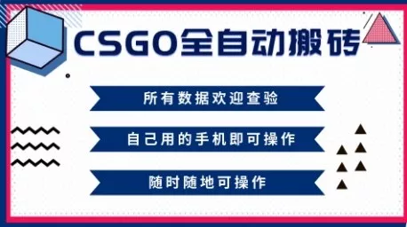 CSGO全自动搬砖，年底钱回家好项目，当天可拿到结果，新手小白轻松月入1W+【揭秘】 - 网创在线